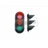 LED红黄绿满盘三单元交通信号灯，红黄绿满屏信号灯
