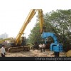 日立小松卡特神钢挖掘机13米打桩臂打桩机改装厂家